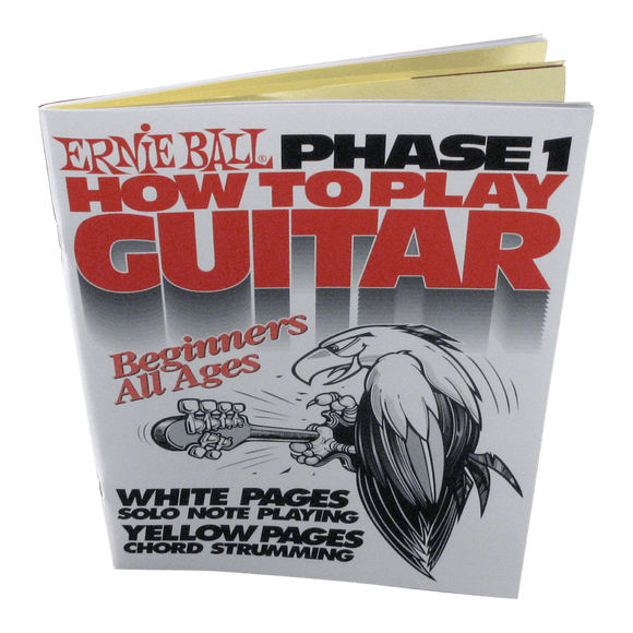 Ernie Ball How to Play Guitar Book - Phase 1