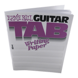 Ernie Ball Guitar Tab Writing Paper Book