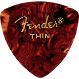 Fender 346 Classic Celluloid Picks - Thin, 12 pack