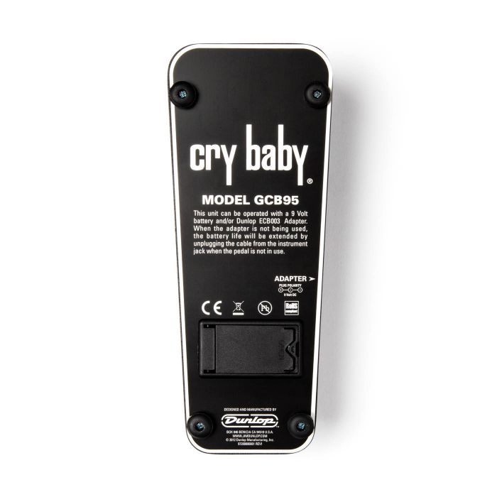 GCB95M ORIGINAL CRY BABYエフェクターペダル Dunlop GCB95 Cry Baby Standard Wah Guitar Pedal – Moonflower
