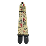 Perri's 2" Jacquard Strap - Roses & Skulls