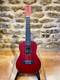 Tanglewood Tiare TWT 3 TR Ukulele - Concert / Mahogany - Burgundy Red Satin