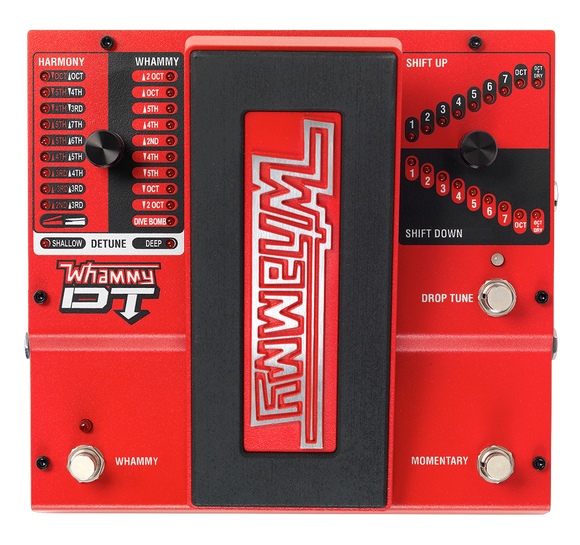 DigiTech Whammy DT Pitch Shift / Drop Tune Pedal
