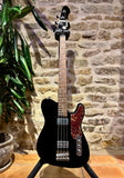 Shergold Telstar Standard SBT14 Short Scale Bass - Black Gloss