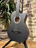 Tanglewood Enredo Madera Elegante EM ETLCE Electro-Classical - Full Size Cutaway / Linden - Metallic Grey Satin