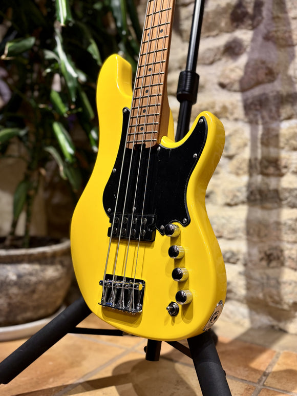 Cort GB YC Short Scale Bass - Yellow Crush