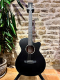 Tanglewood Blackbird TWBB SFCE Electro-Acoustic - Super Folk / Mahogany - Smokestack Black Satin