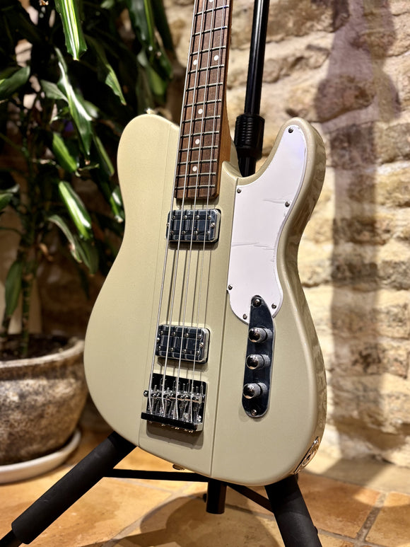 Shergold Telstar Standard SBT14 Short Scale Bass - Champagne Gold