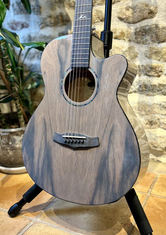 Tanglewood Azure TA4CE-GY Electro-Acoustic - Super Folk / Pacific Walnut Top - Harbour Grey