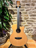 Tanglewood Roadster X TRX4CE Electro-Acoustic - Super Folk / Spruce and Ovangkol - Natural Gloss