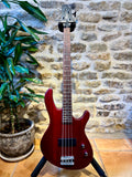 Cort Action Junior Short-Scale Bass - Open Pore Black Cherry