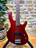 Cort Action Junior Short-Scale Bass - Open Pore Black Cherry