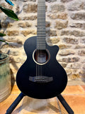 Tanglewood Blackbird TB2CE Electro-Acoustic - Travel Super Folk / Mahogany - Smokestack Black Satin