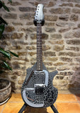 Danelectro Big Sitar - Black Crackle