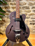 VOX Giulietta VGA-3D Archtop Guitar with AREOS-D Digital Modelling System - Trans Blue (Pre-owned)