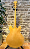 Epiphone 1989 Sheraton II Thinline Semi-Hollow - Natural, signed by Paul Weller and Steve Cradock (Pre-owned)
