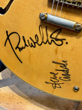 Epiphone 1989 Sheraton II Thinline Semi-Hollow - Natural, signed by Paul Weller and Steve Cradock (Pre-owned)