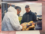 Epiphone 1989 Sheraton II Thinline Semi-Hollow - Natural, signed by Paul Weller and Steve Cradock (Pre-owned)