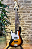 Aria Pro II STB JB L/H Left-Handed Bass - 3-Tone Sunburst