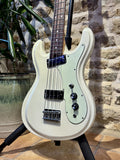 Aria Pro II DMB 206 Short-Scale Bass - Vintage White