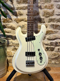 Aria Pro II DMB 206 Short-Scale Bass - Vintage White