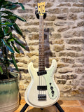 Aria Pro II DMB 206 Short-Scale Bass - Vintage White