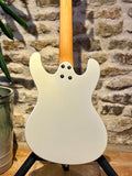 Aria Pro II DMB 206 Short-Scale Bass - Vintage White
