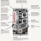 DigiTech FreqOut Natural Feedback Creator Pedal