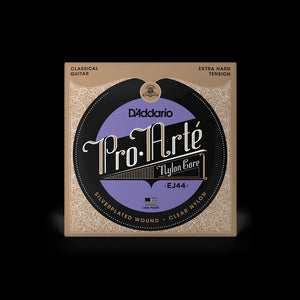 D'Addario Nylon Classical Guitar Strings - Pro-Arté Nylon, Extra Hard Tension