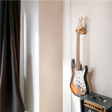 Openhagen HangWithMe Wall Mount/Hanger - Guitar (Asymmetrical Headstock) / Oak