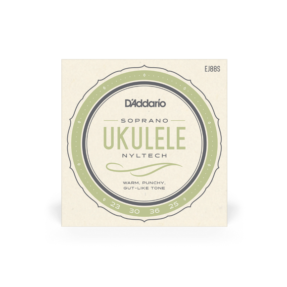 D'Addario Nyltech Ukulele Strings - Soprano/23-25
