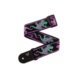 D'Addario Vintage Planet Waves Strap - Purple Lizard
