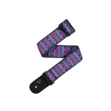 D'Addario Eco Outrun Woven Strap - Aztec