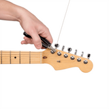D'Addario Pro-Winder String/Peg Winder with Clipper and Bridge Pin Puller - Black