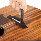 D'Addario Pro-Winder String/Peg Winder with Clipper and Bridge Pin Puller - Black