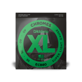 D'Addario Bass Strings - XL Chromes Flatwound Long Scale Super Light/40-95