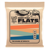 Ernie Ball Flatwound Short Scale Bass Guitar Strings - Group 1 /50-110