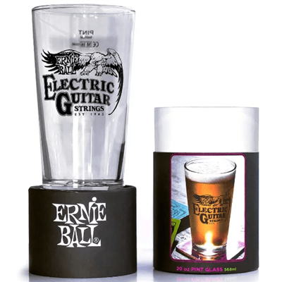 Ernie Ball Pint Glass - Vintage Logo