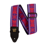 Ernie Ball Jacquard Strap - Royal Flush Red