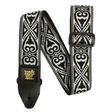 Ernie Ball Jacquard Strap - Black Heart