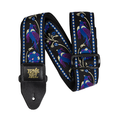 Ernie Ball Jacquard Strap - Purple Pleasant Pheasant