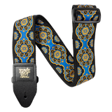 Ernie Ball Jacquard Strap - Kaleidoscope Blue