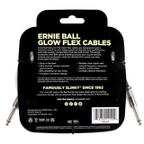 Ernie Ball Flex Jack to Jack Instrument Cable - Glow in the Dark, 20 ft