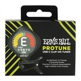 Ernie Ball ProTune USB-C Rechargeable Clip-on Tuner