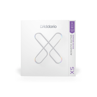 D'Addario Acoustic Guitar Strings - Custom Light/11-52, XS 80/20 Bronze