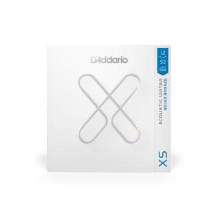 D'Addario Acoustic Guitar Strings - Light/12-53, XS 80/20 Bronze