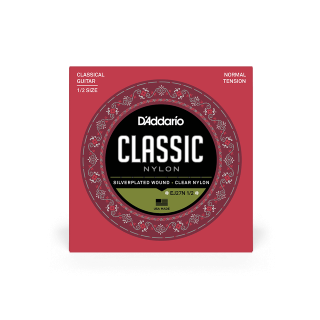 D'Addario Classical Guitar and Guitalele Strings - Classic Nylon Student 1/2 Size, Normal Tension