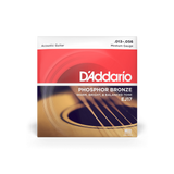 D'Addario Acoustic Guitar Strings - Medium/13-56, Phosphor Bronze