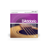 D'Addario Acoustic Guitar Strings - Phosphor Bronze High Strung/Nashville Tuning/10-27