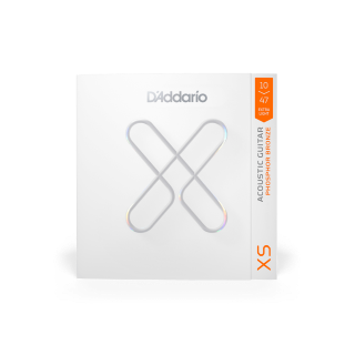 D'Addario Acoustic Guitar Strings - Extra Light/10-47, XS Phosphor Bronze